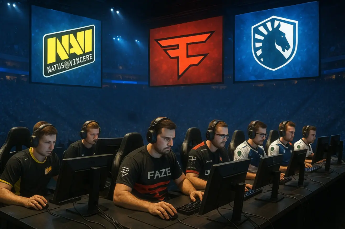 Развитие киберсцены через призму турниров: кейсы NAVI, FaZe и Liquid